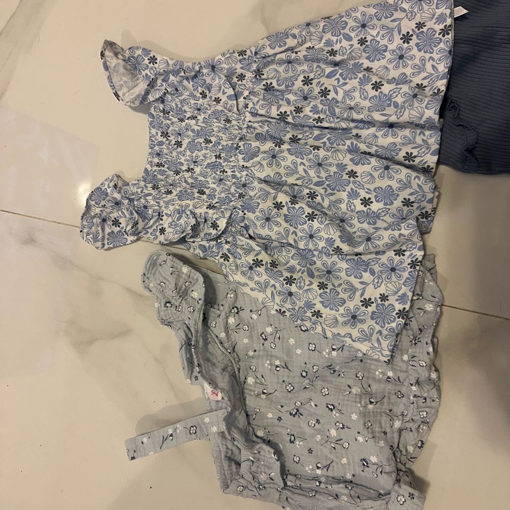Floral and Striped Outfit Set for girls - Picture 2 of 6